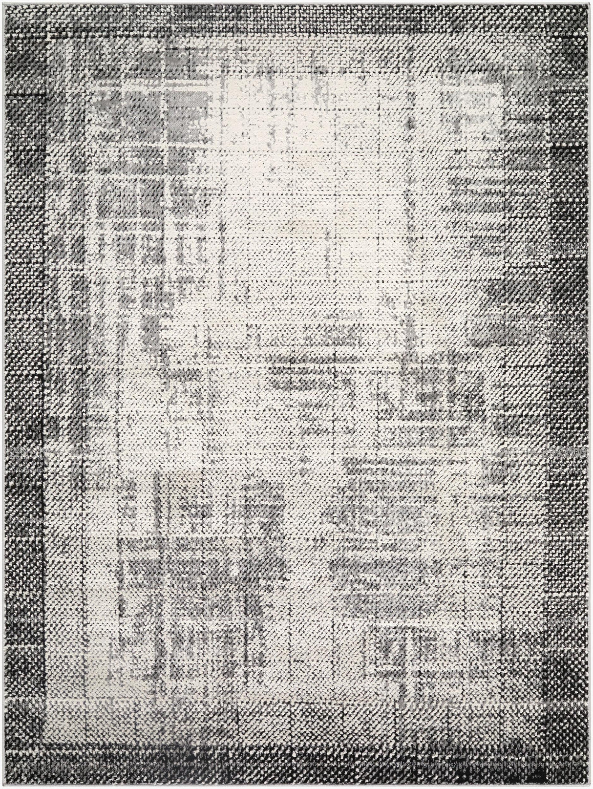 Livabliss Siyah SIY-2306 5'3" x 7' Machine Woven Rug