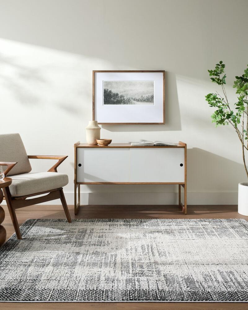 Livabliss Siyah SIY-2306 7'10" x 10' Machine Woven Rug