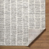 Livabliss Siyah SIY-2316 5'3" x 7' Machine Woven Rug