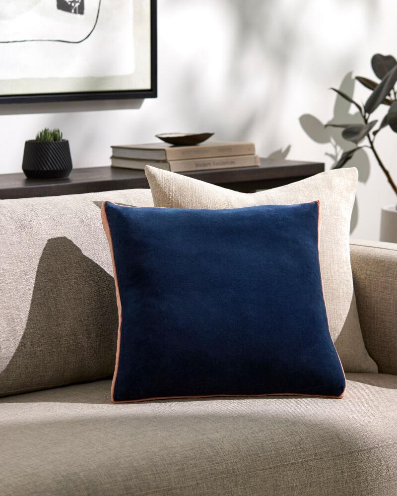 Surya Sully SUL-004 18"L x 18"W Pillow Cover