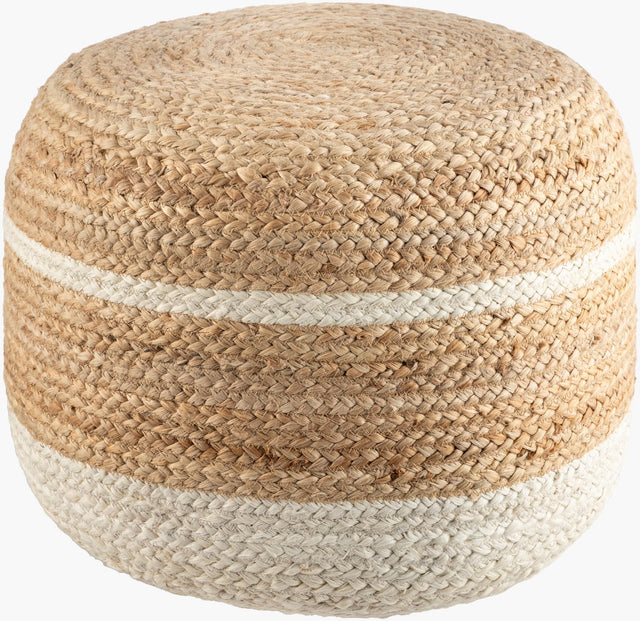 Livabliss Saratov SVPF-001 14"H x 18"W x 18"D Pouf