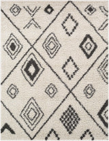 Livabliss Taza Shag TZS-2322 5'2" x 7' Machine Woven Rug