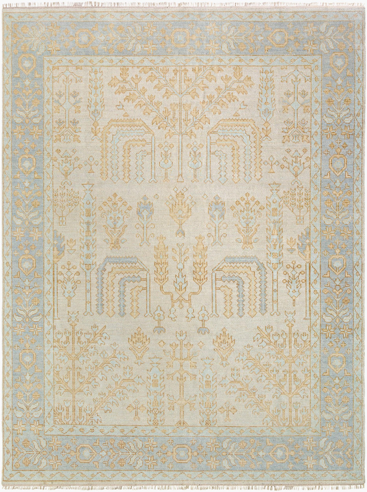Surya Ushak USK-2305 8'10" x 12' Handmade Rug