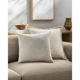 Surya Zunaira ZNR-012 20"H x 20"W Pillow Cover