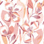 A-Street Prints Nathalie Coral Abstract Blooms Wallpaper
