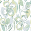 A-Street Prints Nathalie Light Green Abstract Blooms Wallpaper