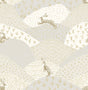 A-Street Prints Peter Light Grey Rabbit Fields Wallpaper