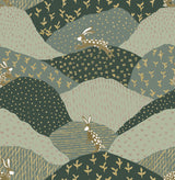 A-Street Prints Peter Green Rabbit Fields Wallpaper
