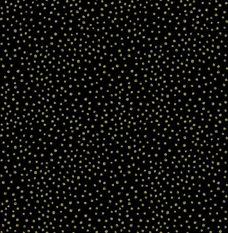A-Street Prints Cassie Gold Petite Polka Wallpaper