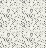 A-Street Prints Cassie Black Petite Polka Wallpaper