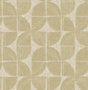 A-Street Prints Baxter Honey Semicircle Mosaic Wallpaper
