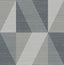 A-Street Prints Winslow Slate Geometric Faux Grasscloth Wallpaper