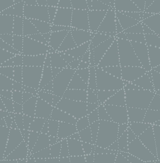 A-Street Prints Alcott Slate Dotted Wallpaper