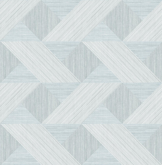 A-Street Prints Presley Light Blue Tessellation Wallpaper