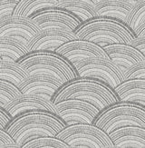 A-Street Prints Encircle Black Geometric Wallpaper