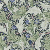 A-Street Prints Granville Green Leafy Vine Wallpaper