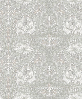 A-Street Prints African Marigold White Floral Wallpaper