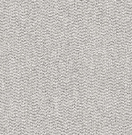 Brewster Home Fashions Herringbone Grey Tweed Wallpaper