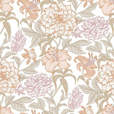 Brewster Home Fashions Persephone Pastel Spring Blossoms Wallpaper