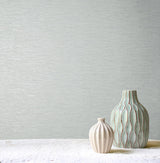 Brewster Home Fashions Miya Grey Faux Grasscloth Wallpaper