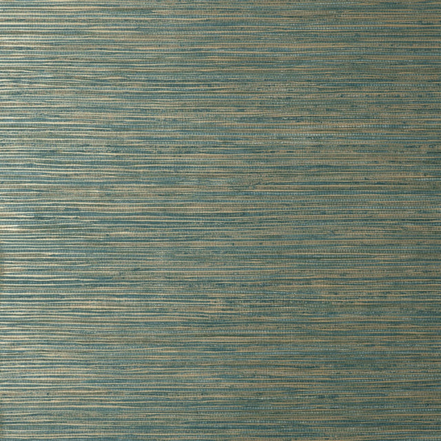 Brewster Home Fashions Fusion Teal Plain Wallpaper