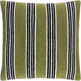 Surya Bold Stripes BDP-001 22"H x 22"W Pillow Kit