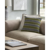 Surya Bold Stripes BDP-001 22"H x 22"W Pillow Kit