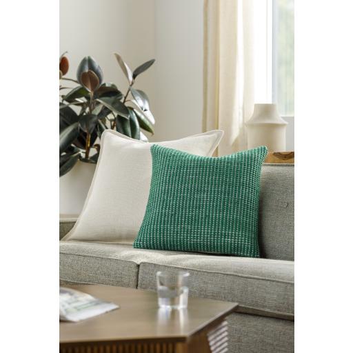Surya Chunky Grid CUG-002 22"H x 22"W Pillow Kit
