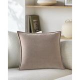 Surya Cotton Velvet CV-102 18"H x 18"W Pillow Kit