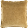 Surya Washed Cotton Velvet WCV-010 20"H x 20"W Pillow Kit