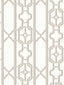 Scalamandre Joanna Fret Taupe Wallpaper