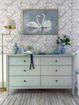 Scalamandre Pignoli Wallcovering Stone Wallpaper