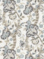 Scalamandre Cumbria Wallcovering Smoke On Ivory Wallpaper