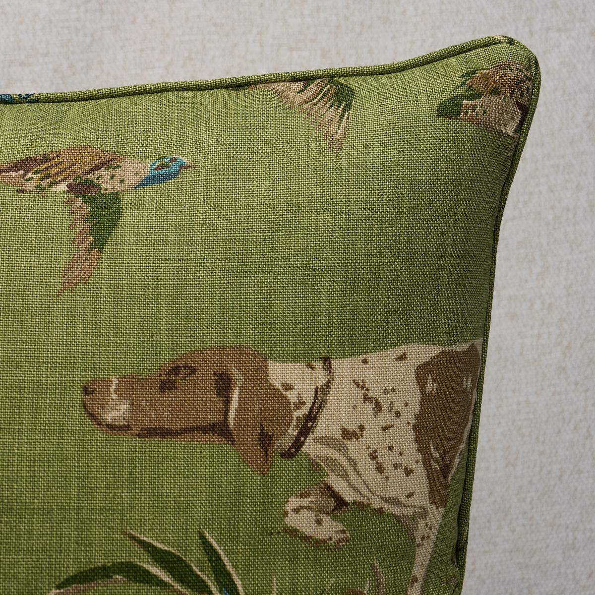 Schumacher Pointers s Meadow 22" x 22" Pillow