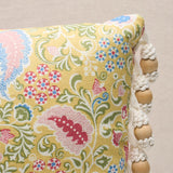 Schumacher Peggy Paisley Lemonade 16" x 12" Pillow