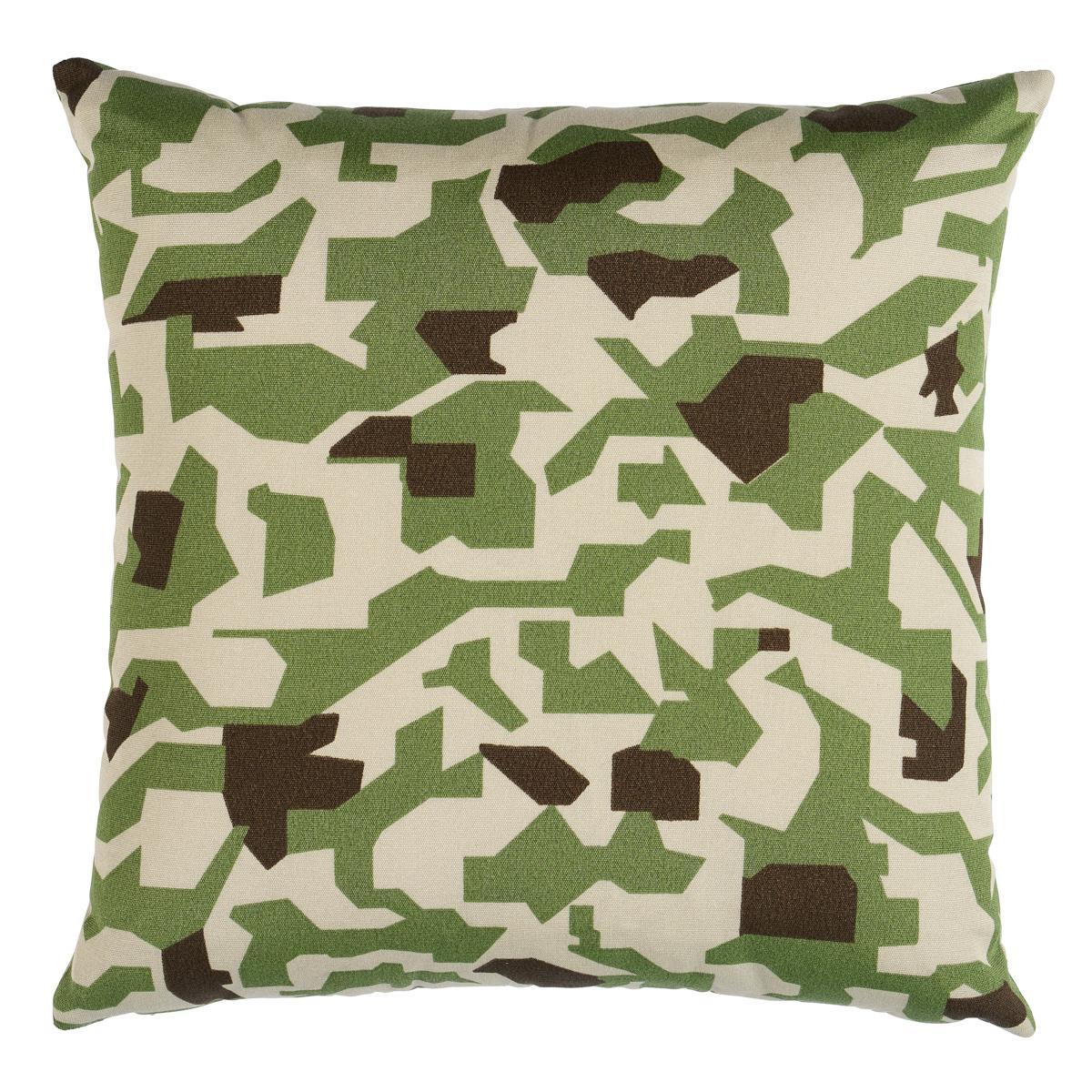 Schumacher Forest 18" x 18" Torrey Camo I/O Pillow