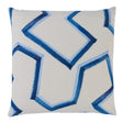 Schumacher Coastal 22" x 22" Enzo Print Pillow