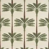 Schumacher A Palm Is A Palm Sisal Daylight Evergreen Wallpaper