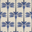 Schumacher A Palm Is A Palm Sisal Indigo Palm Grove Wallpaper