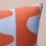 Schumacher Currant 27" x 14" Drift Pillow