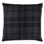 Schumacher Oxford Grey 20" x 20" Montana Wool Plaid Pillow
