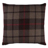 Schumacher Java 22" x 22" Montana Wool Plaid Pillow