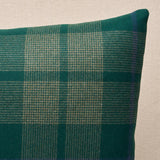 Schumacher Hunter 22" x 22" Montana Wool Plaid Pillow