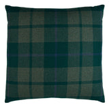Schumacher Hunter 18" x 18" Montana Wool Plaid Pillow