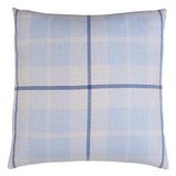 Schumacher Arctic 20" x 20" Montana Wool Plaid Pillow