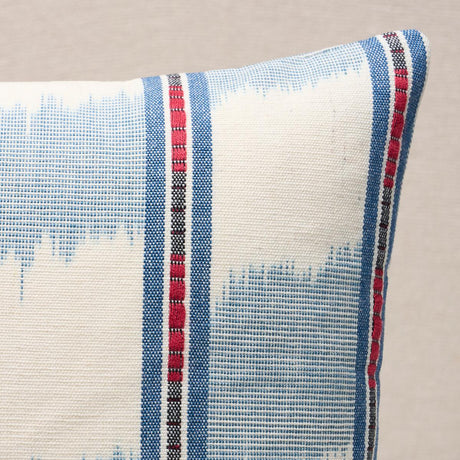 Schumacher Chambray 24" x 12" Faye Pillow