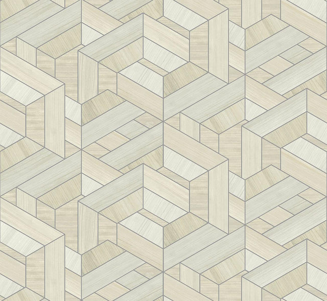 Seabrook Linnea Pearl Bay Wallpaper