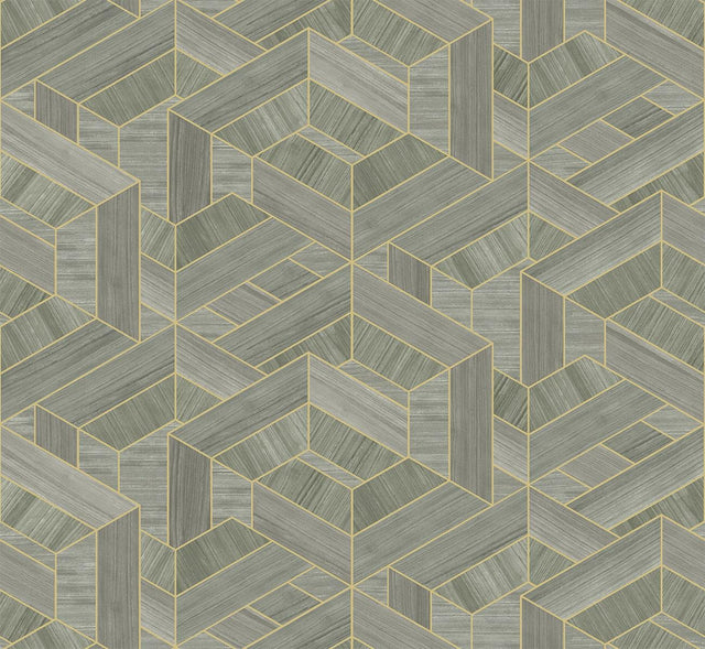 Seabrook Linnea Mountain Wallpaper