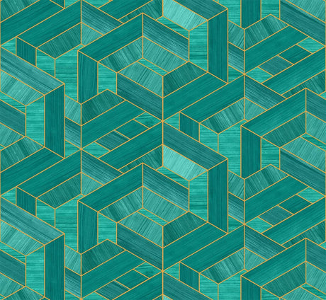 Seabrook Linnea Capri Sea Wallpaper