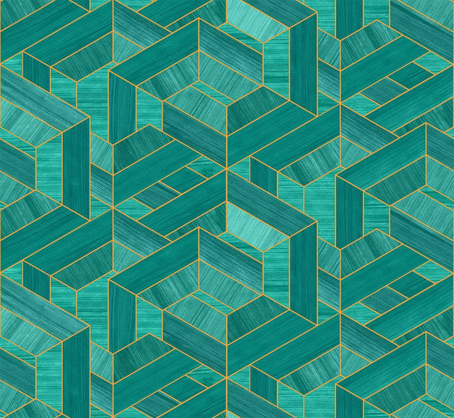 Seabrook Linnea Capri Sea Wallpaper